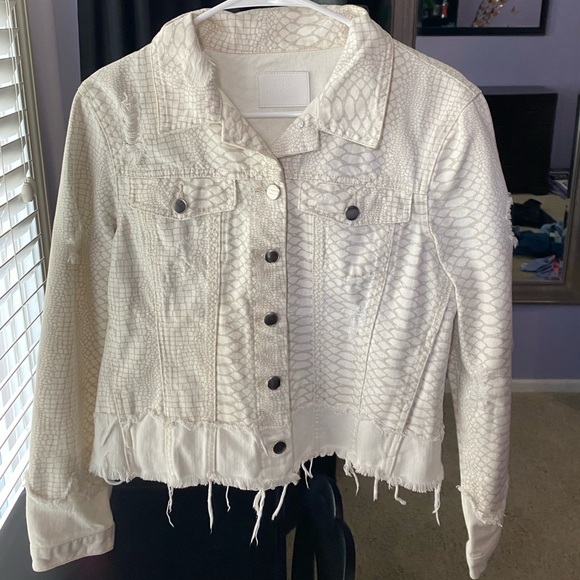 Blue Revival White Snake Jacket - Picture 2 of 4